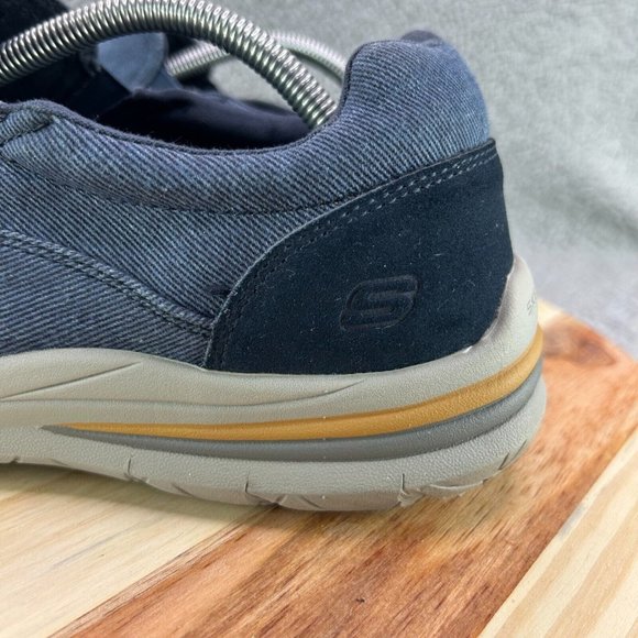 Men\'s Skechers Creston Moseco Slip On Navy Blue Shoes Sz 11.5 main image 11